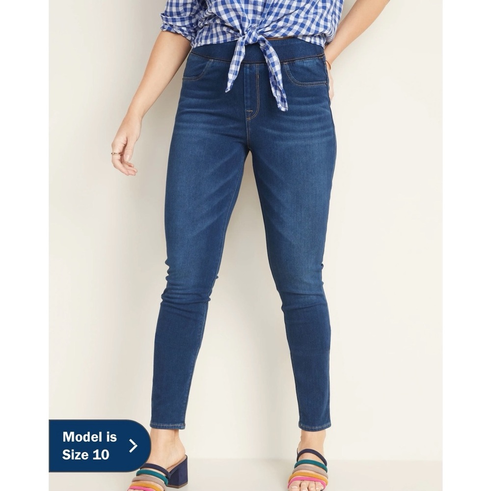 Old Navy Mid-Rise Rockstar Jeggings